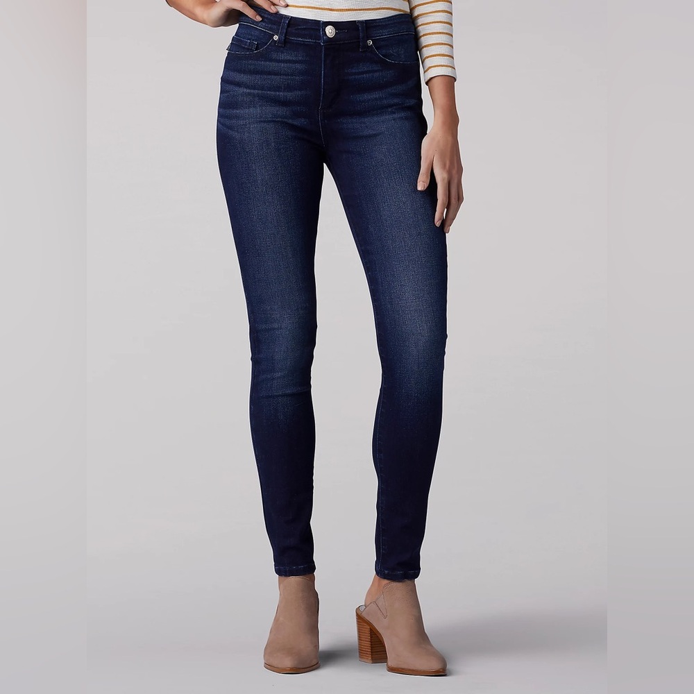 Buy 2 - Get 1 FREE - 
Dark Blue Skinny Jeans
